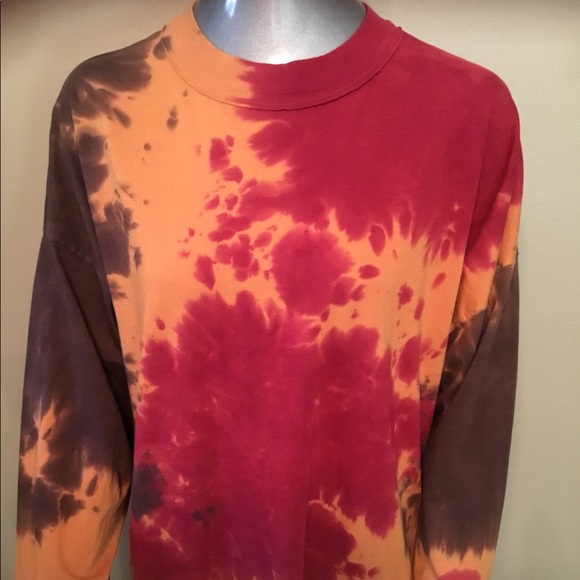 Free People We the Free Be Free tie dye shirts EUC - Picture 4 of 7